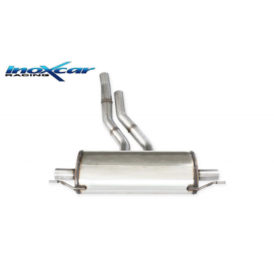 Escape trasero Salida Der. + Izq. PORSCHE CAYENNE (Serie 536) 3.0 V6 (340cv) SUV 2018-- (SINGLE PIPE) Inoxcar SIN HOMOLOGACION