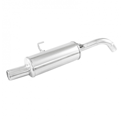 Escape trasero deportivo 1X80 RENAULT CLIO 2 RS 2.0 fase1 (172CV) 2000-2001 Ø 54 CON Homologacion Europea Inoxcar