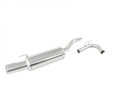 Escape trasero deportivo 1X102 RENAULT CLIO 1 1.8 (93CV) --1998 CON Homologacion Europea Inoxcar