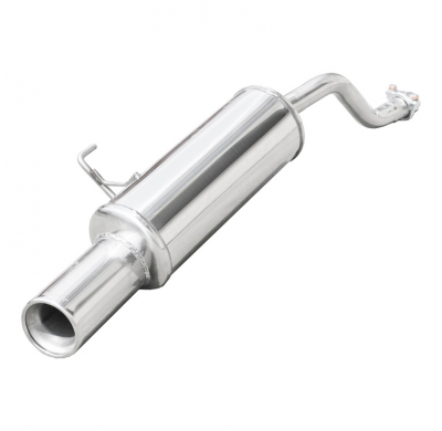 Escape trasero deportivo 1X102 RENAULT CLIO 2 1.2 16V (75CV) 1998-- Ø 45 CON Homologacion Europea Inoxcar