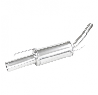 Escape trasero deportivo 1X80 RENAULT SUPER 5 1.4 GT TURBO CON Homologacion Europea Inoxcar