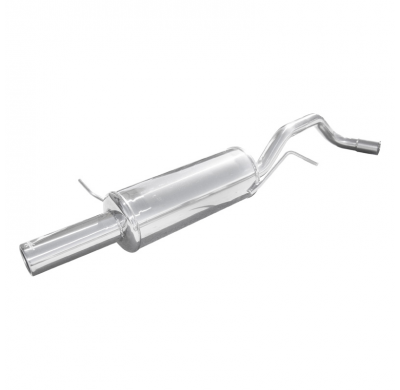 Escape trasero deportivo 1X80 SEAT IBIZA (Type 6L) 1.8 T 20V FR (150-180CV) 2004-2006 Ø 55 CON Homologacion Europea Inoxcar