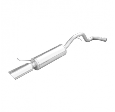 Escape trasero deportivo 1X120X80 SEAT LEON (Type 1M) 1.9 TDI (90CV) 2000-- Ø 55 CON Homologacion Europea Inoxcar
