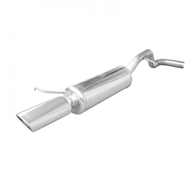 Escape trasero deportivo 1X120X80 SEAT LEON (Type 1M) 1.8 TURBO (180CV) 2000-- Ø 55 CON Homologacion Europea Inoxcar