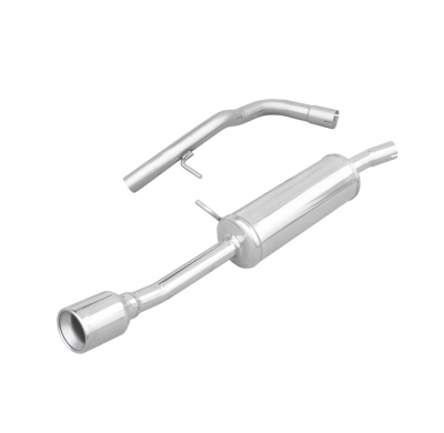 Escape trasero deportivo 1X102 SEAT TOLEDO (Type 1M) 1.9 TDI (90CV) 1999-2002 CON Homologacion Europea Inoxcar