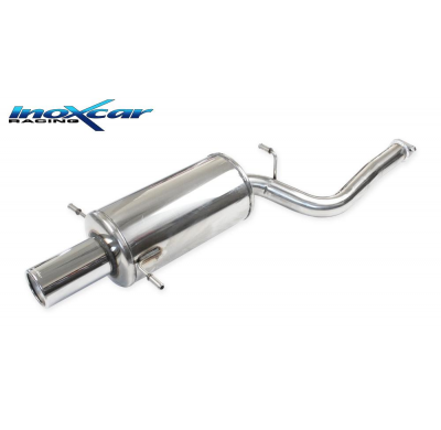 Escape trasero deportivo 1X102 SUBARU IMPREZA 4WD 2.0 GT TURBO --2000 CON Homologacion Europea Inoxcar