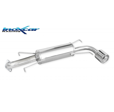 Escape trasero deportivo 1X120 MEGA SUBARU IMPREZA 4WD 2.5 WRX (230CV) 2008-- CON Homologacion Europea Inoxcar