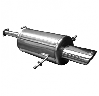 Escape trasero deportivo 1X120X80 SUBARU IMPREZA 4WD AWD WRX (225CV) 2003-- CON Homologacion Europea Inoxcar