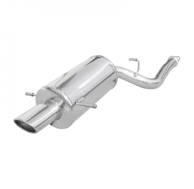 Escape trasero deportivo 1X120X80 SUBARU IMPREZA 4WD AWD WRX (225CV) 2003-- CON Homologacion Europea Inoxcar