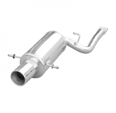 Escape trasero deportivo 1X120 MEGA SUBARU IMPREZA 4WD AWD WRX (225CV) 2003-- CON Homologacion Europea Inoxcar