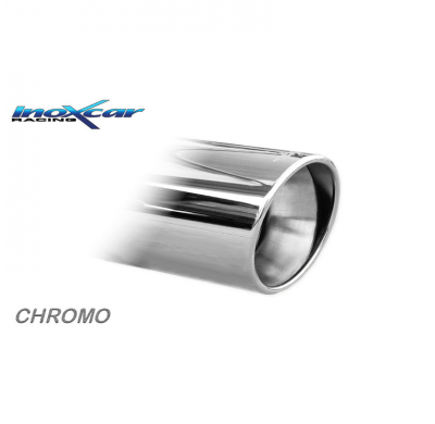 Escape trasero deportivo 1X100 X-RACE SUBARU IMPREZA 4WD 2.5 WRX TURBO (230CV) 2006-- CON Homologacion Europea Inoxcar