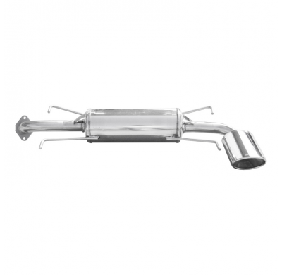 Escape trasero deportivo 1X150X105 SUBARU IMPREZA 4WD 2.5 WRX (230CV) 2008-- CON Homologacion Europea Inoxcar