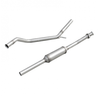 Tubo central con silenciador CITROEN C4 1.6 16V (110CV) 2005-- SIN homologacion Inoxcar