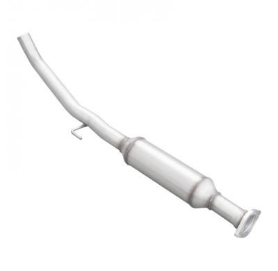 Tubo central con silenciador RENAULT CLIO 2 RS 2.0 fase2 (172CV) 2002-2003 Ø 54 CON Homologacion Europea Inoxcar