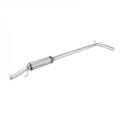 Tubo central con silenciador VOLKSWAGEN POLO (type 6R) 1.4 16V GTI (180CV) 2010-2014  Ø 55 CON Homologacion Europea Inoxcar