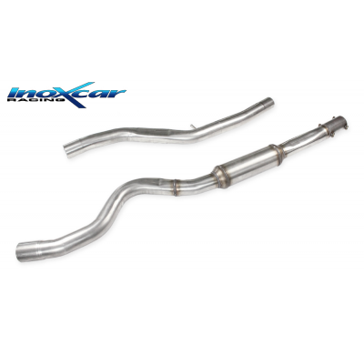 Tubo central con silenciador BMW F33 serie 4   SIN homologacion Inoxcar