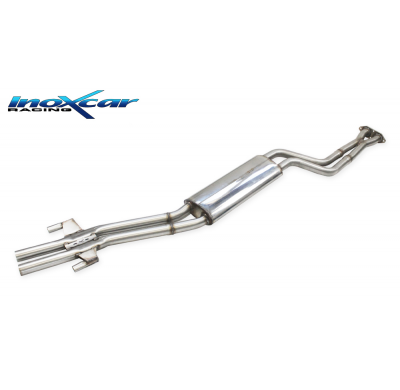 Tubo central con silenciador  BMW E30 - Serie 3 320 IS 2.0 16V (192cv) (kit M-TECH) 1989-1991 Ø 45 Inoxcar SIN HOMOLOGACION