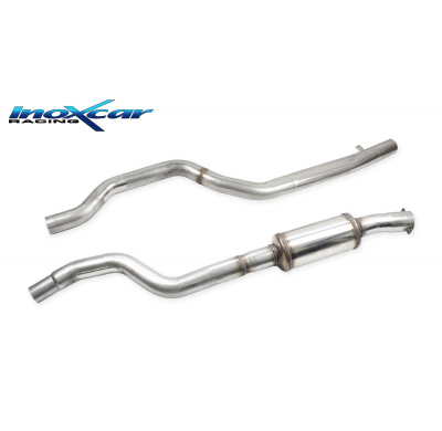 Tubo central con silenciador  BMW F20 serie 1 118i 1.5 (136cv) 2015-2019 Inoxcar PENDIENTE DE HOMOLOGACION