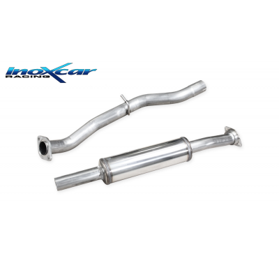 Tubo central con silenciador  Ø63,5 TOYOTA GR 86 2.4i (234cv) (con GPF) 2021-- Inoxcar PENDIENTE DE HOMOLOGACION