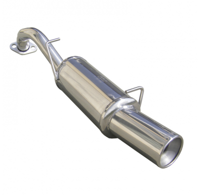 Escape trasero deportivo 1X102 TOYOTA YARIS 1.8 TS (133CV) 2006-- CON Homologacion Europea Inoxcar