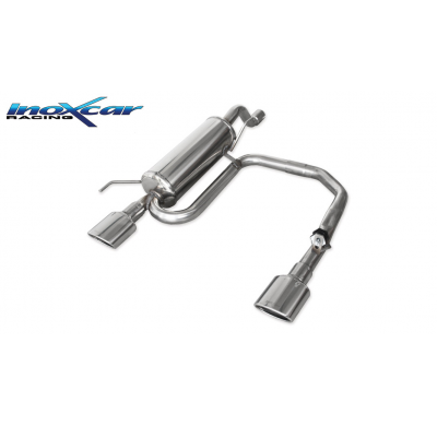 Silenciador trasero deportivo  duplex 1X120X80 ALFA ROMEO MITO 1.4 TB (155CV) 2008-- Ø 55 CON Homologacion Europea Inoxcar