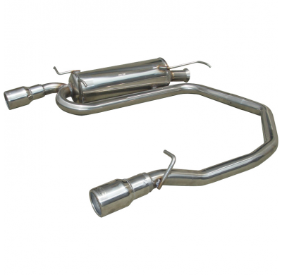 Silenciador trasero deportivo  duplex 1X102 CITROEN XSARA 2.0 16V VTS (167CV) --2004 CON Homologacion Europea Inoxcar