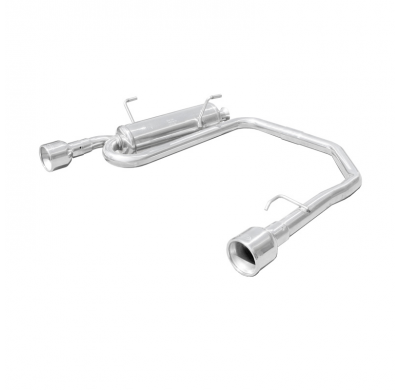 Silenciador trasero deportivo  duplex 1X102 PEUGEOT 206 2.0 16V GTI (136CV) 1999-2004 CON Homologacion Europea Inoxcar