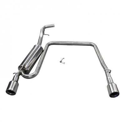 Silenciador trasero deportivo  duplex 1X102 VOLKSWAGEN GOLF 4 1.8 20V (125CV) 1997-2003 Ø 50 CON Homologacion Europea Inoxcar