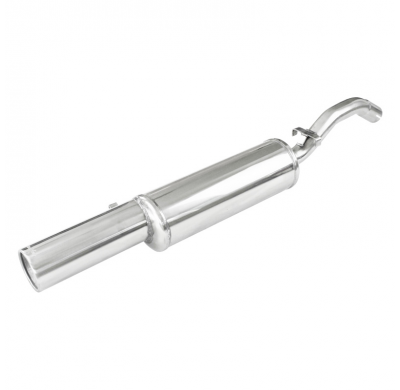 Escape trasero deportivo 1X102 VOLKSWAGEN GOLF 2 1.8 GTI 8V --1984 / 1.8 (90CV) --1991 CON Homologacion Europea Inoxcar