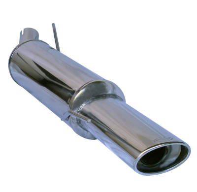 Escape trasero deportivo 1X120X80 VOLKSWAGEN GOLF 3 1.9 TDI (110CV) --1998 CON Homologacion Europea Inoxcar