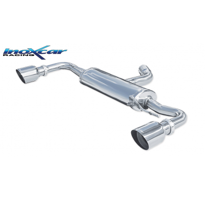 Escape trasero deportivo 1X102 RACING Salida Izq. + Dcha. VOLKSWAGEN MAGGIOLINO 2.0 TFSI (200CV) 2012-- Ø 65 CON Homologacio