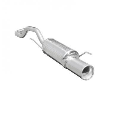 Escape trasero deportivo 1X102 VOLKSWAGEN POLO (Type 6N / 6N2) 1.4 (60CV) 1994-2001 Ø 45 CON Homologacion Europea Inoxcar