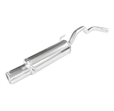 Escape trasero deportivo 1X102 VOLKSWAGEN POLO (Type 6N / 6N2) 1.6 GTI (125CV) '99-'01 Ø 50 CON Homologacion Europea Inoxcar