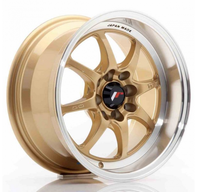 LLANTA JR Wheels TF2 15x7,5 ET10 4x100/114 Gold JAPAN RACING