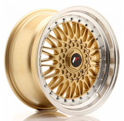 LLANTA JR Wheels JR9 17x8,5 ET20 5x112/120 Gold w/Machined Lip JAPAN RACING