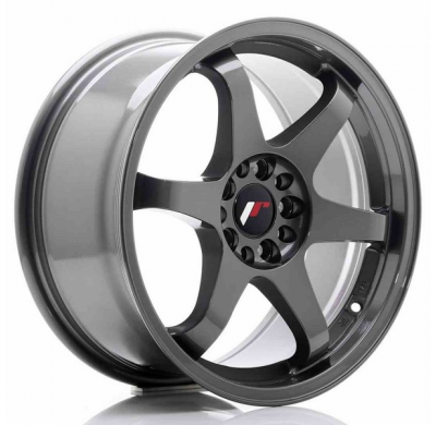 LLANTA JR Wheels JR3 17x8 ET35 5x100/114 Gun Metal JAPAN RACING