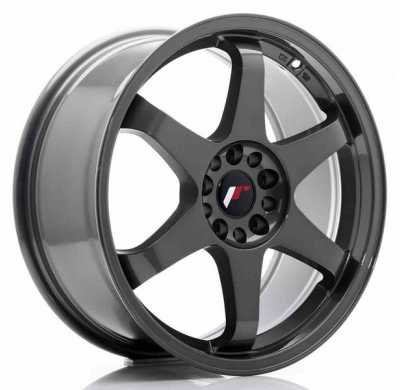 Llanta Jr Wheels Jr3 18x8 Et30 5x114/120 Gun Metal Japan Racing
