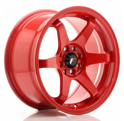 Llanta Jr Wheels Jr3 16x8 Et25 4x100/108 Red Japan Racing