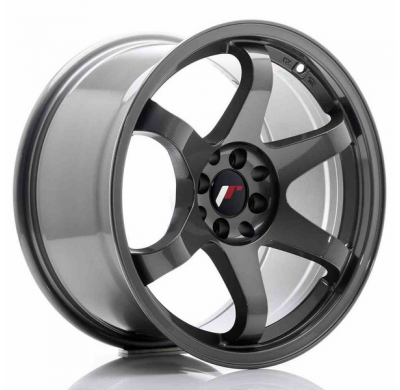 LLANTA JR Wheels JR3 17x9 ET35 5x100/114 Gun Metal JAPAN RACING