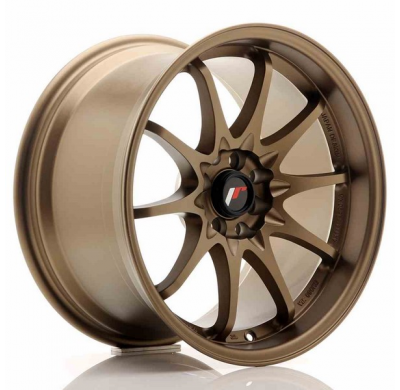 Llanta Jr Wheels Jr5 17x9,5 Et25 4x100/114,3 Dark Anodized Bronze Japan Racing