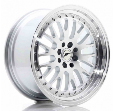 LLANTA JR Wheels JR10 17x8 ET20 4x100/108 Silver Machined Face JAPAN RACING