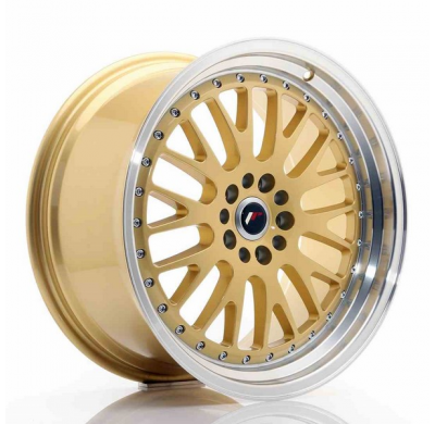 LLANTA JR Wheels JR10 19x9,5 ET35 5x112/114 Gold w/Machined Lip JAPAN RACING