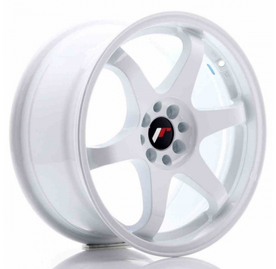 Llanta Jr Wheels Jr3 17x8 Et35 5x114/120 White Japan Racing