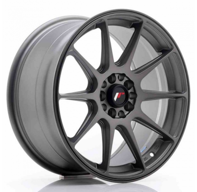 LLANTA JR Wheels JR11 17x8,25 ET25 4x100/108 Matt Gun Metal JAPAN RACING