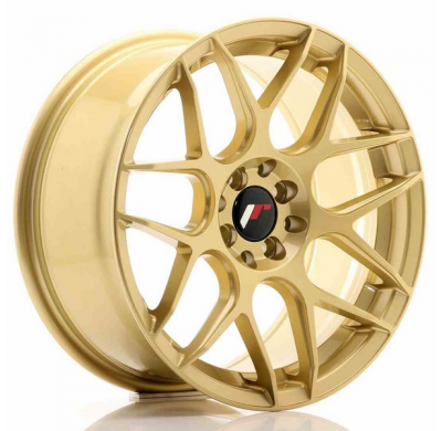 Llanta Jr Wheels Jr18 17x8 Et35 4x100/114 Gold Japan Racing