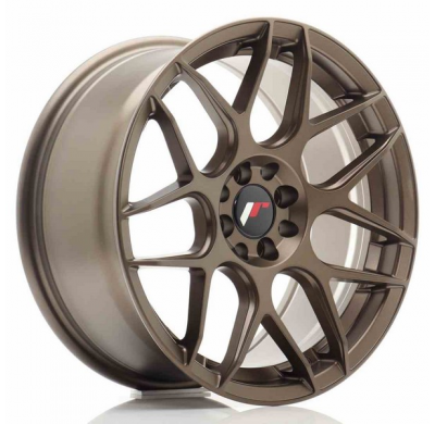 LLANTA JR Wheels JR18 17x8 ET35 5x100/114 Matt Bronze JAPAN RACING