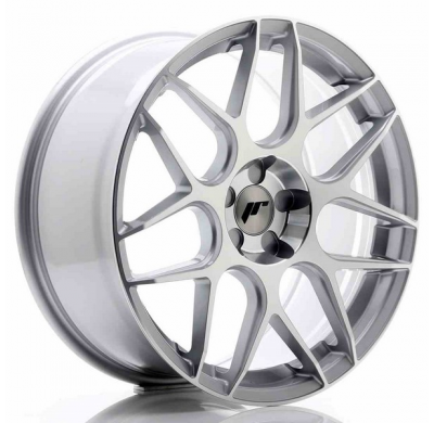 LLANTA JR Wheels JR18 19x8,5 ET35-42 5H Blank Silver Machined JAPAN RACING