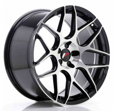 LLANTA JR Wheels JR18 19x9,5 ET35 5H Blank Black Machined JAPAN RACING