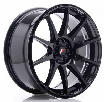 Llanta Jr Wheels Jr11 18x8,5 Et40 5x112/114 Glossy Black Japan Racing