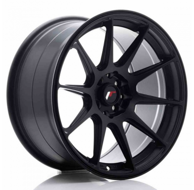 LLANTA JR Wheels JR11 17x9 ET25 4x100/108 Matt Black JAPAN RACING